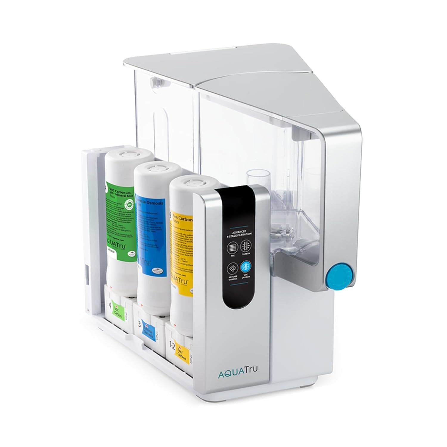 AquaTru Classic Alkaline Countertop Water Filter System New