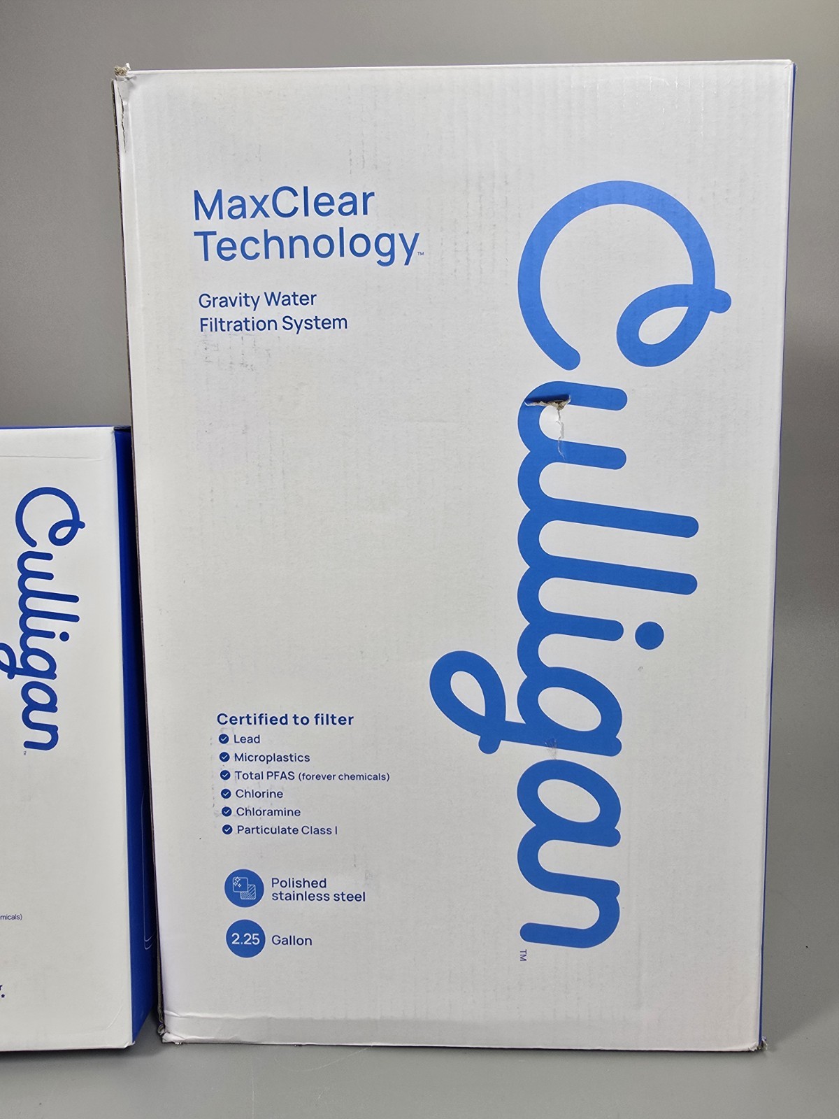 w/Filters Culligan MaxClear Technology 2.25 Gallon Gravity Water Filter System