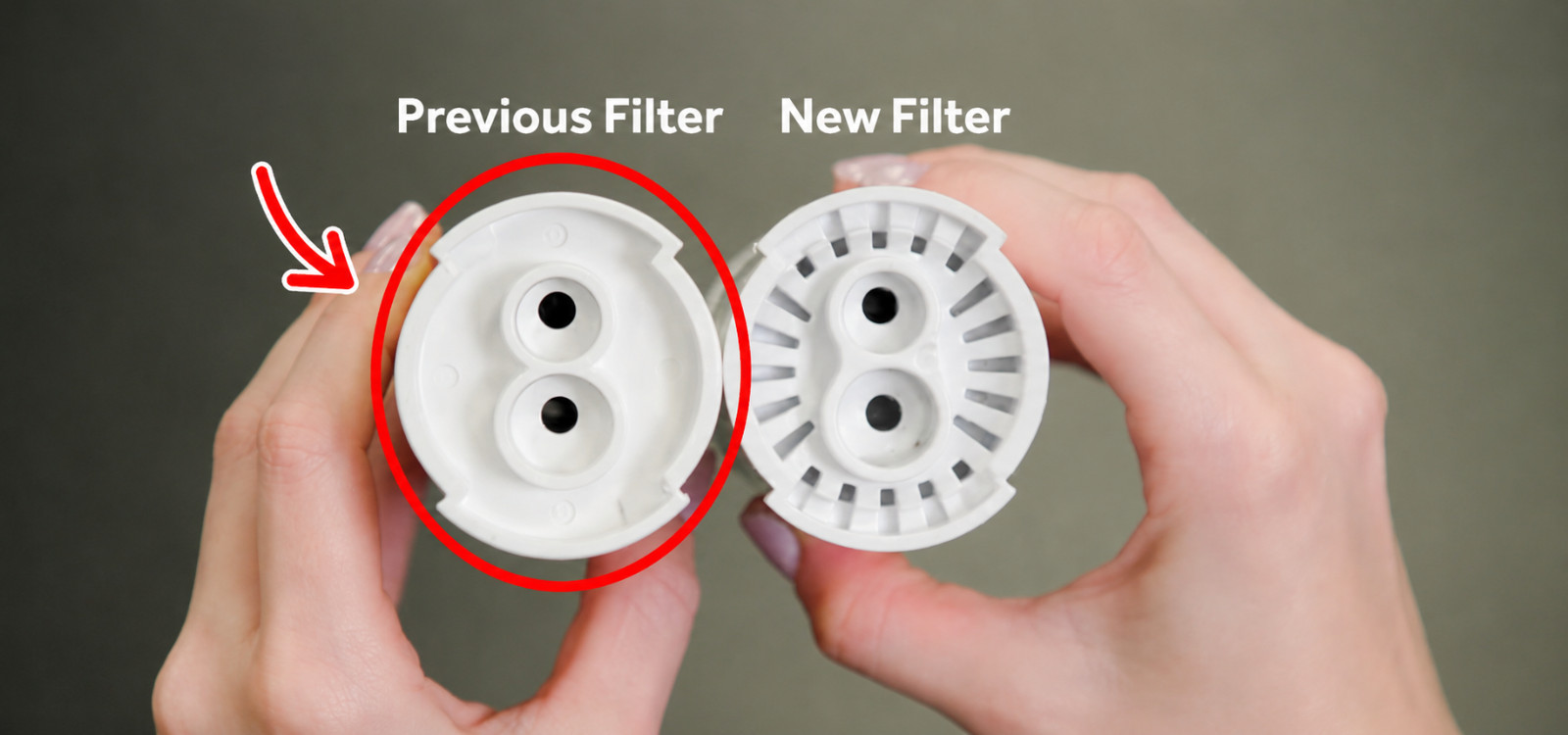 GE XWFE Water Filter 3 Pack Replacement Cartridge for GE Refrigerators – No Chip