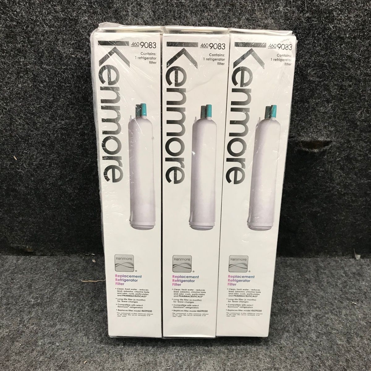 Kenmore 9083 Refrigerator Water Filter – 3 Pack – Genuine OEM Replacement