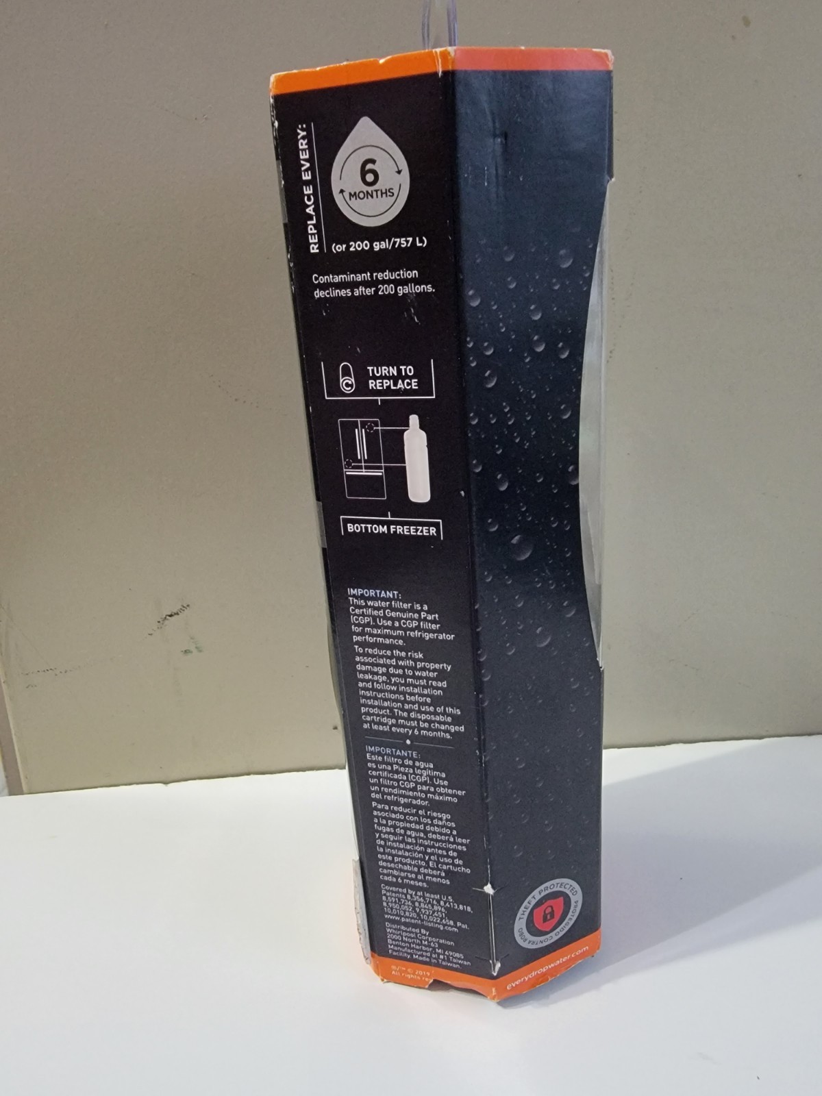Ice and Water Refrigerator Filter 2 EDR2RXD1 Single NEW