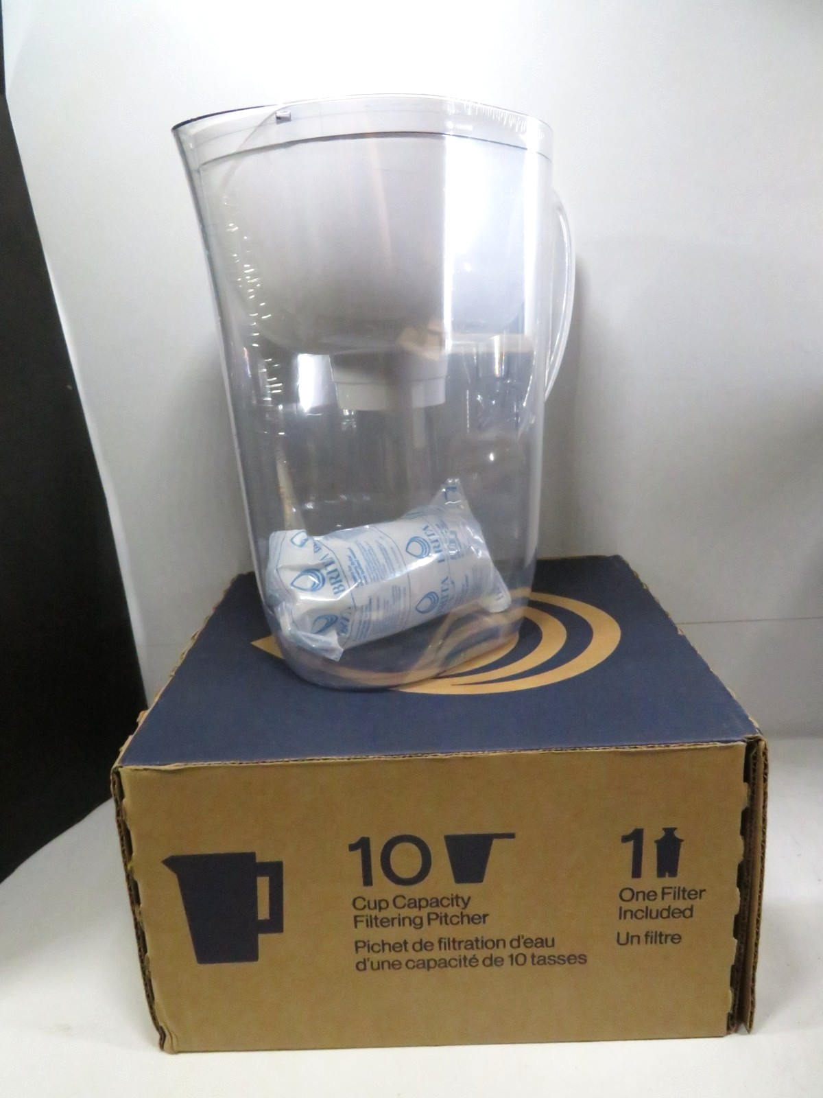 NEW! Brita Everyday Water Filter Pitcher, Removes 99% of Lead 10 Cup REGULAR *