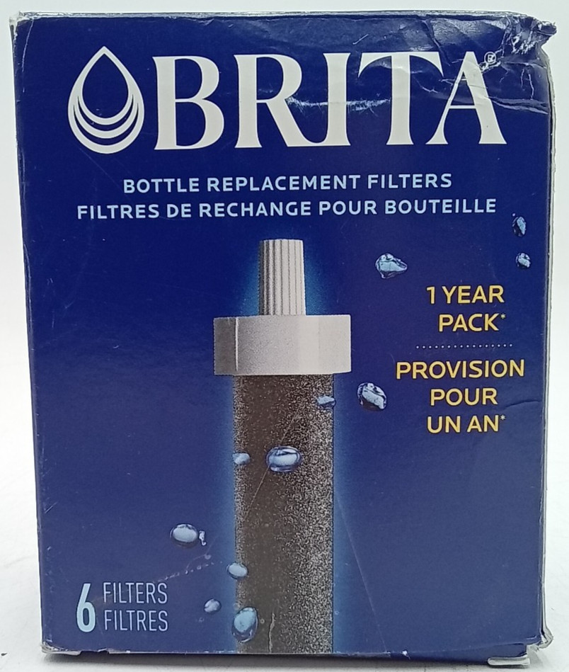 BRITA Bottle Replacement Filters 6 Filters 1 Year Pack
