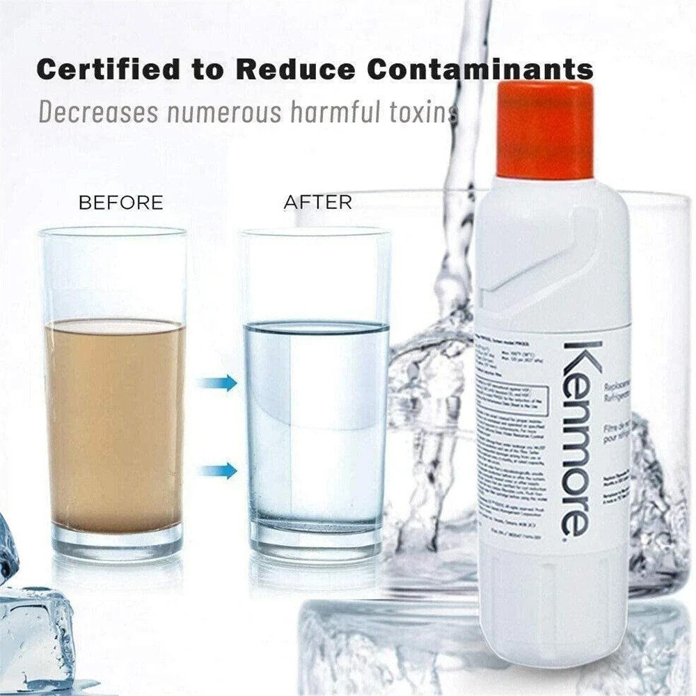 4 Pack Kenmore 9082 Replacement Refrigerator Water Filter for 469082 9903