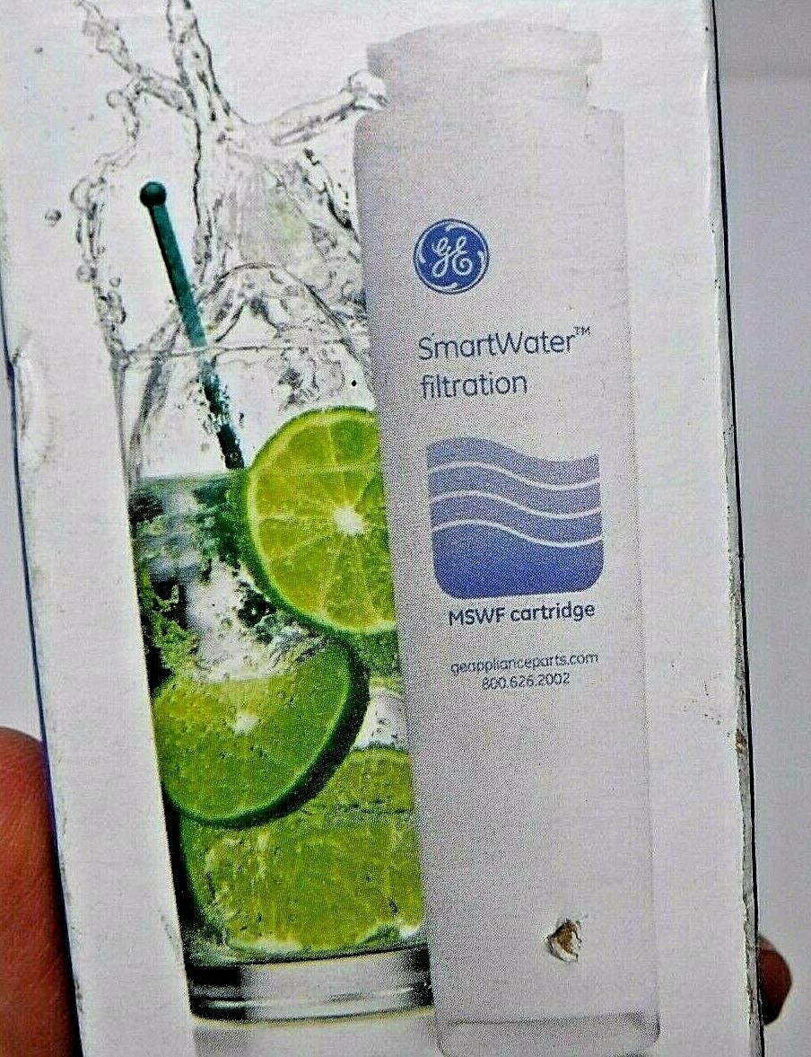 GE SmartWater Refrigerator Filter MSWF Replacement Cartridge Brand New Box OEM