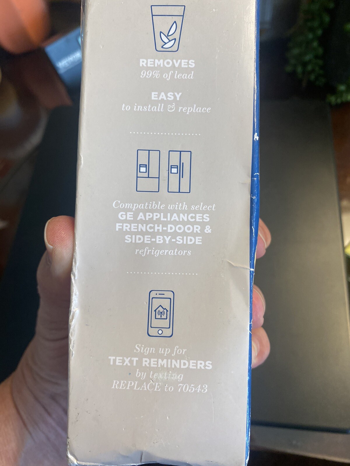GE Appliances XWF Water Filter – White