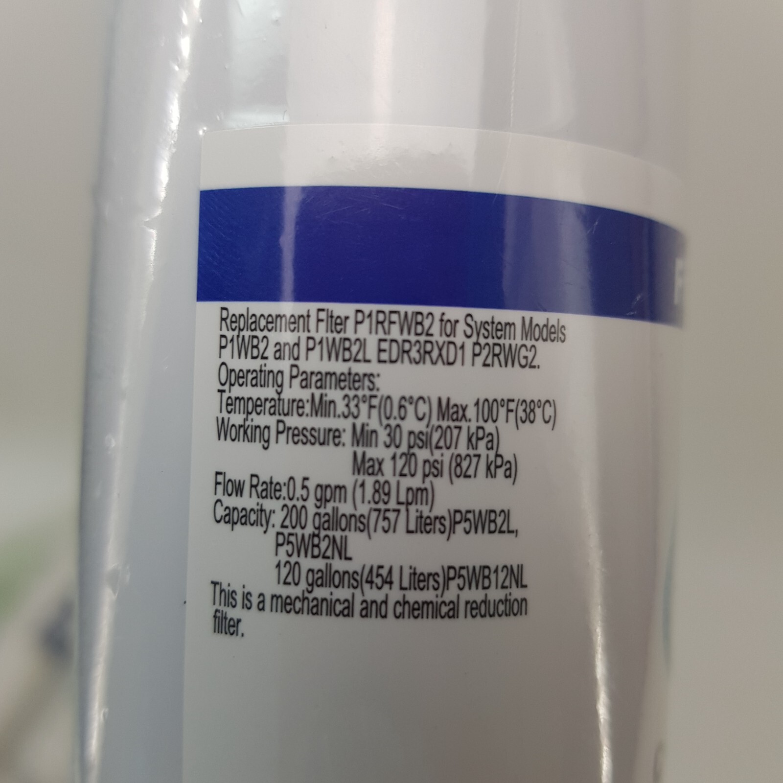 Refrigerator Filter for Kenmore Pur P1WB2 P1WB2L EDR3RXD1 P2RWG2
