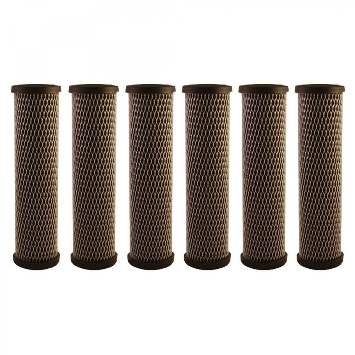 OmniFilter TO1SS 5 Micron 10 x 2.5 Comparable Whole House Carbon Filter 6 Pack