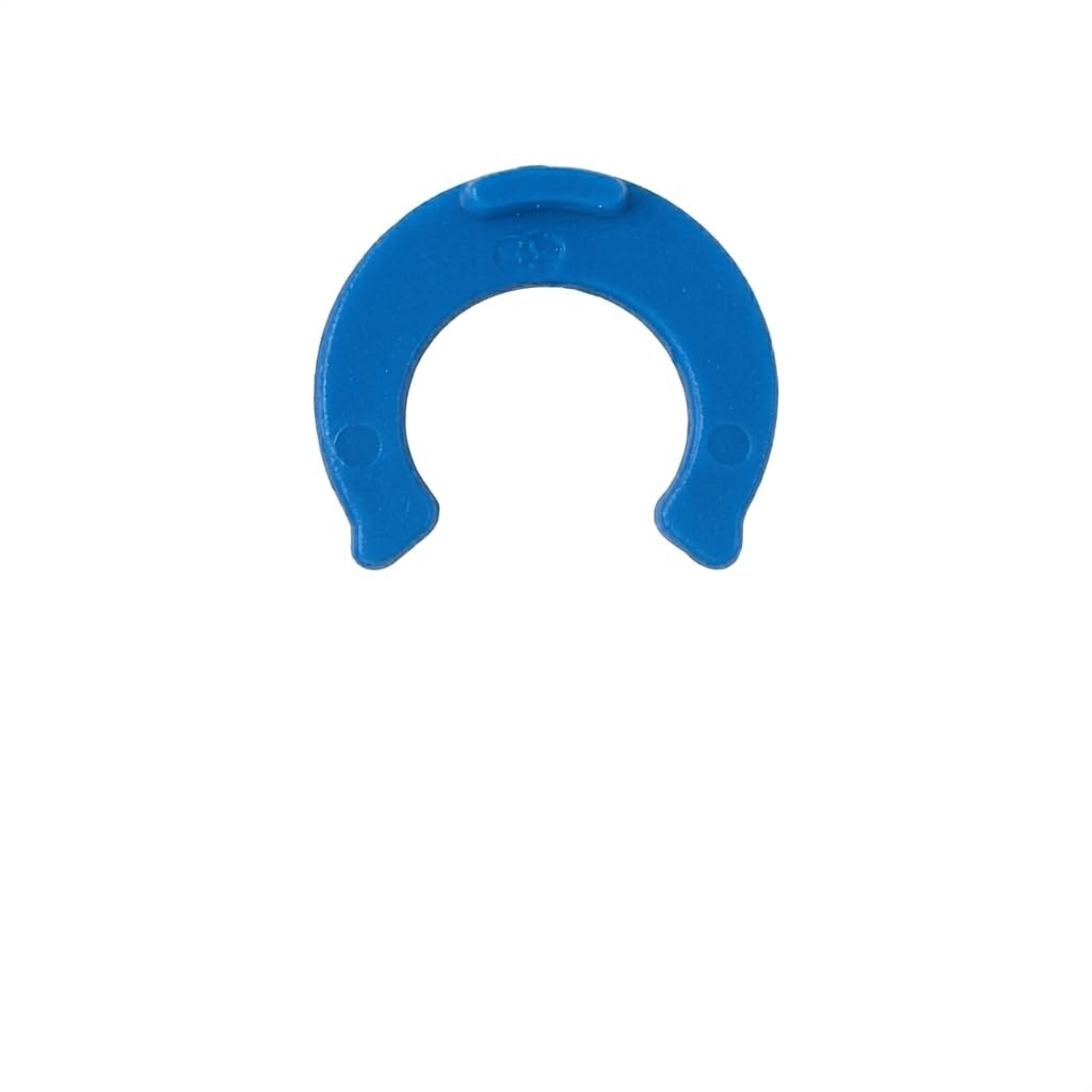50 PCS 1/4 Inch RO Reverse Osmosis Water Filter Locking Clips, Blue Quick Con…