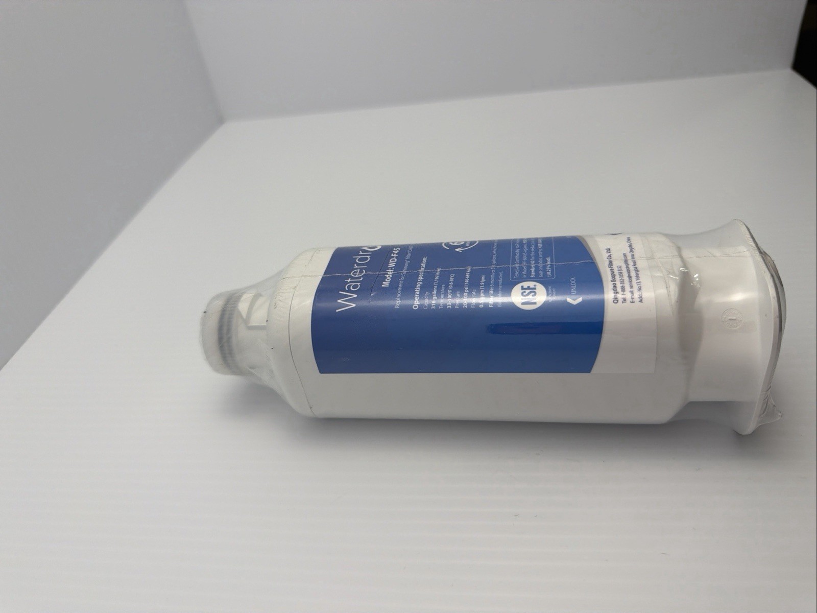 Waterdrop WD-F45 Water Filter – New & Sealed