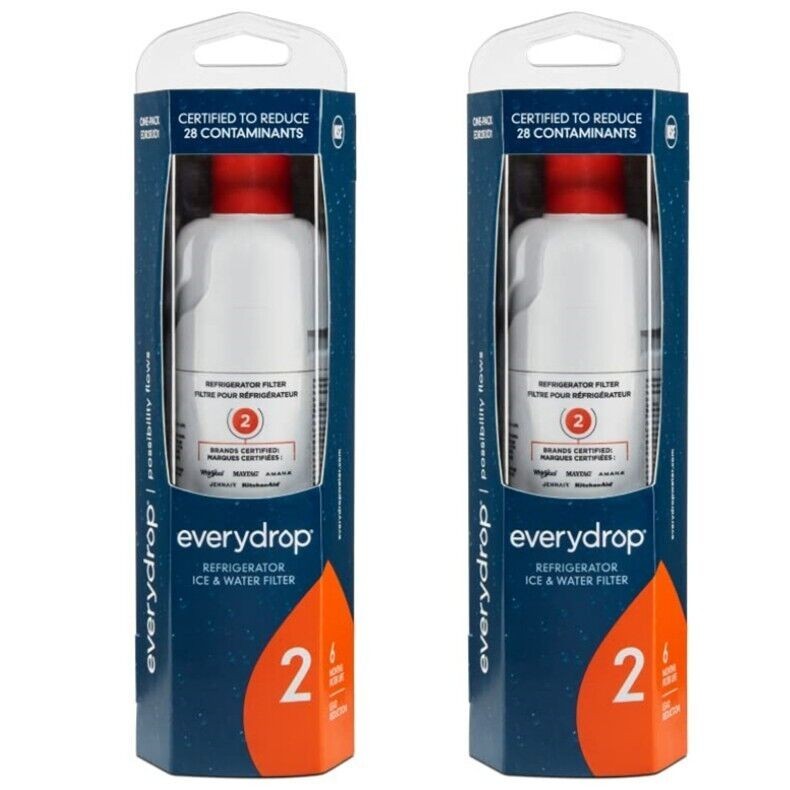 2PACK W10413²645A EDR2²RXD1 Filter 2 9082 Refrigerator Ice Replacement USA NEW