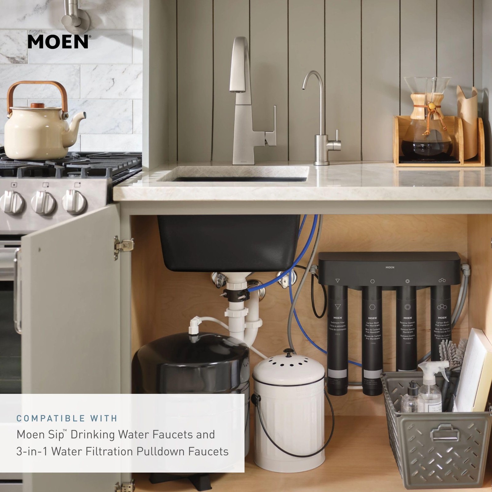 Moen F9900 – Under Sink Filter Systems Water Filtration
