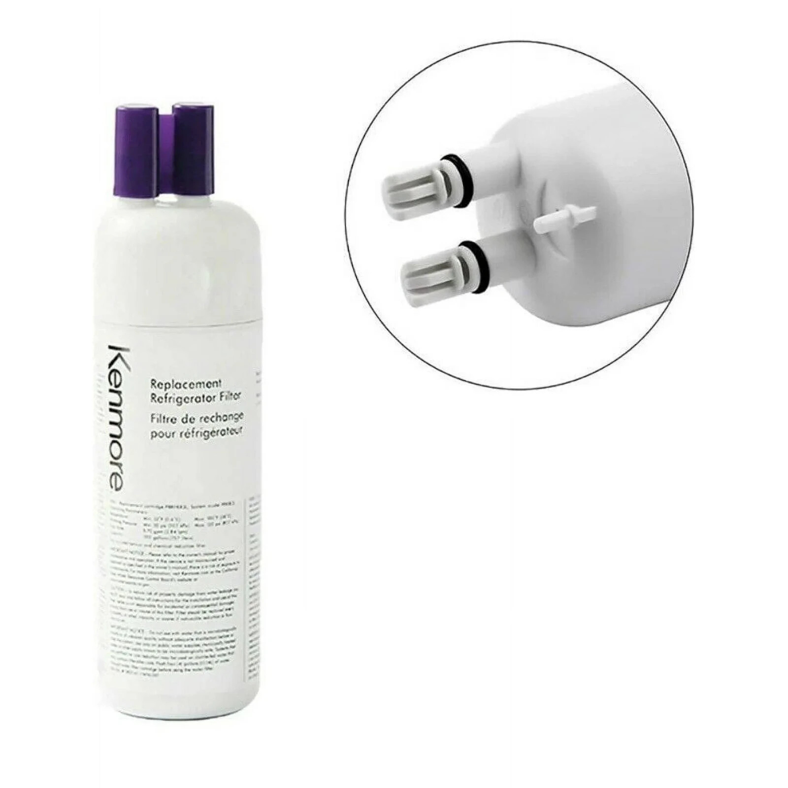 1 Pack Kenmore 9081 Replacement Refrigerator Water Filter 46-9081 46-9930