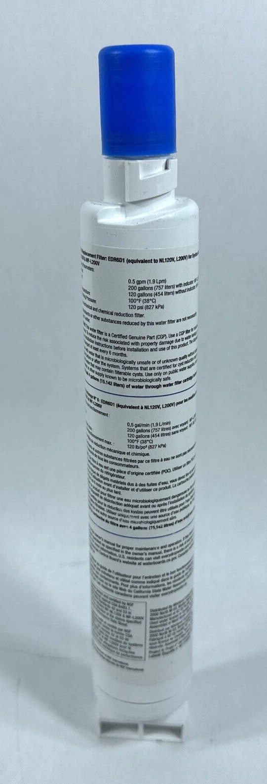 EveryDrop by Whirlpool EDR6D1 Ice and Refrigerator Water Filter 6 New/Open Box