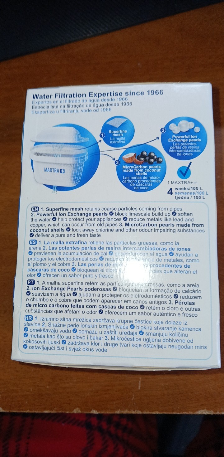 BRITA MAXTRA+ Water Filter Cartridge 1 Pack Made in Germany Sealed