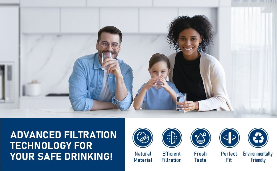 3 PACK – ULTRAWF Frigidaire Water Filter Replacement Frigidaire TEEHAY TH-03