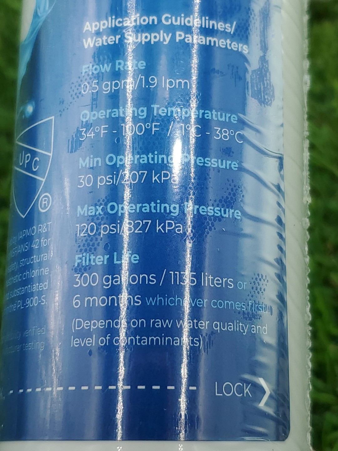 2 PureLine Refrigerator Water Filter PL-900 for System PL-900-S Replaces GE MSWF