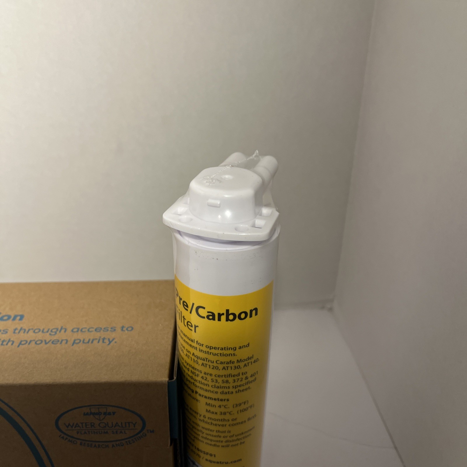 AquaTru Carafe Stages 1-2 Pre/Carbon Filter – Sealed In Box