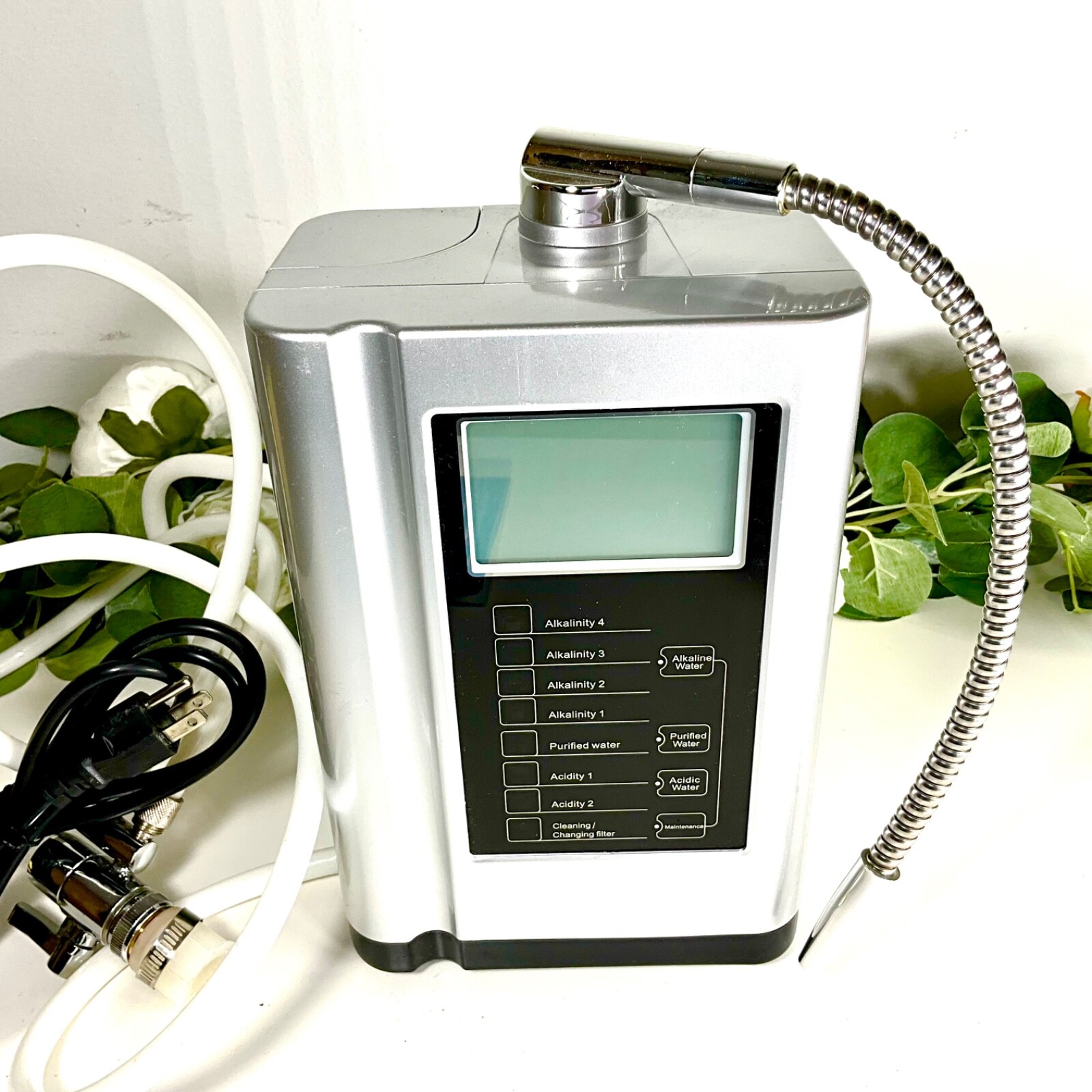 MULTIFUNCTIONAL WATER Ionizer PH 2.8-11 LCD Touch Control Alkaline Acidic