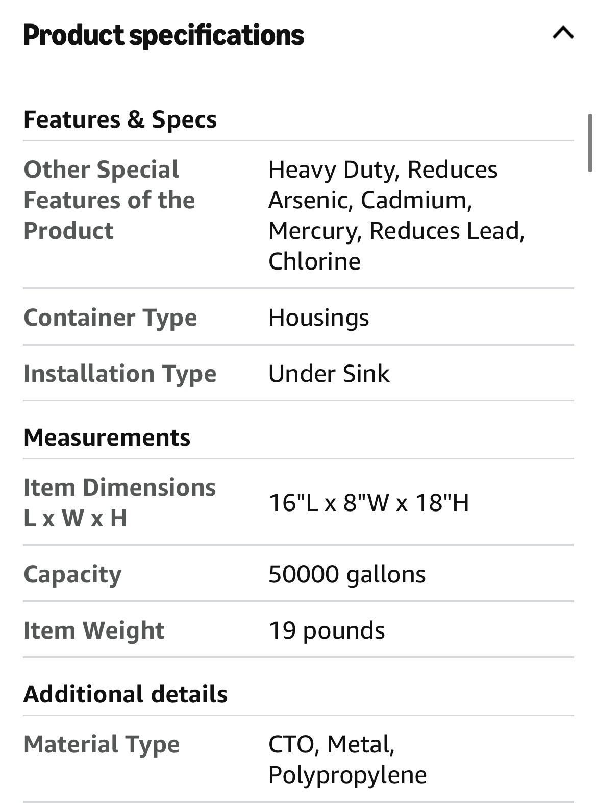 iSpring WGB21B-CPB 2-Stage Whole House Water Filtration System 1″ Inlet/Outlet