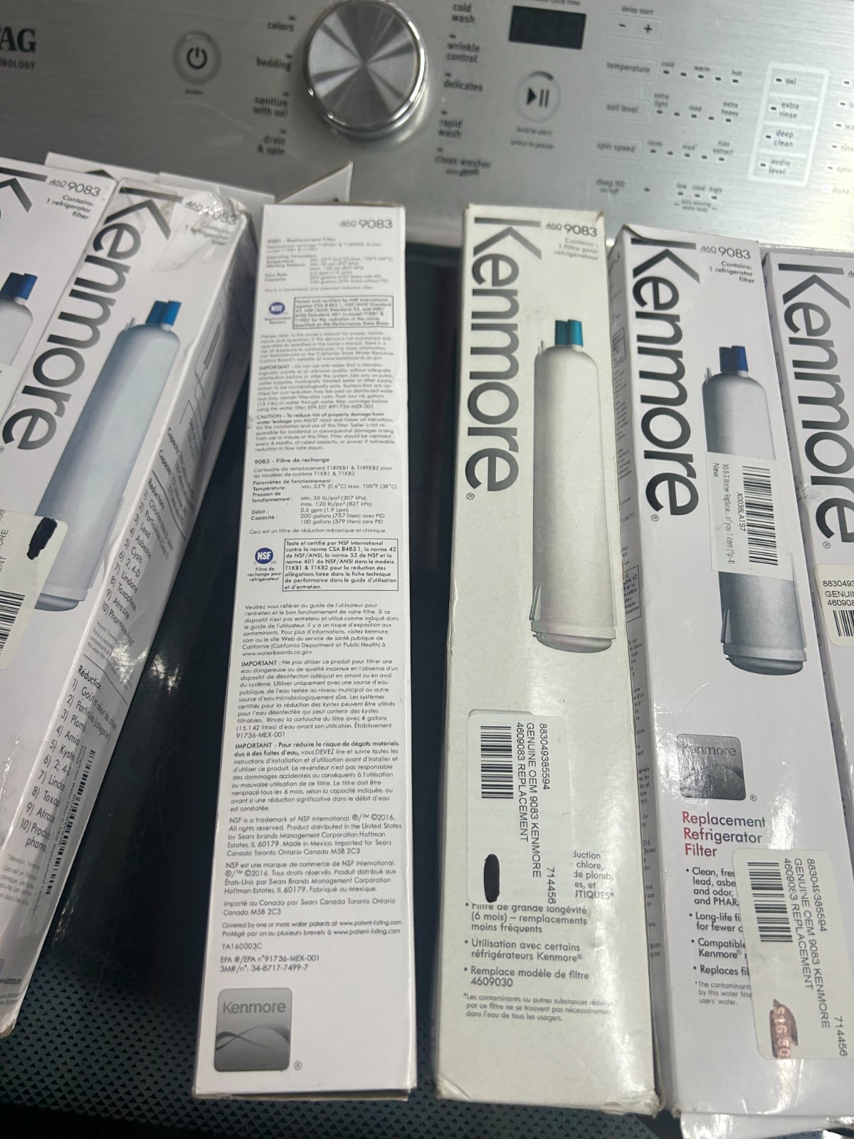 10-pack lot GENUINE OEM Kenmore 46-9083 Replacement Refrigerator Water Filter