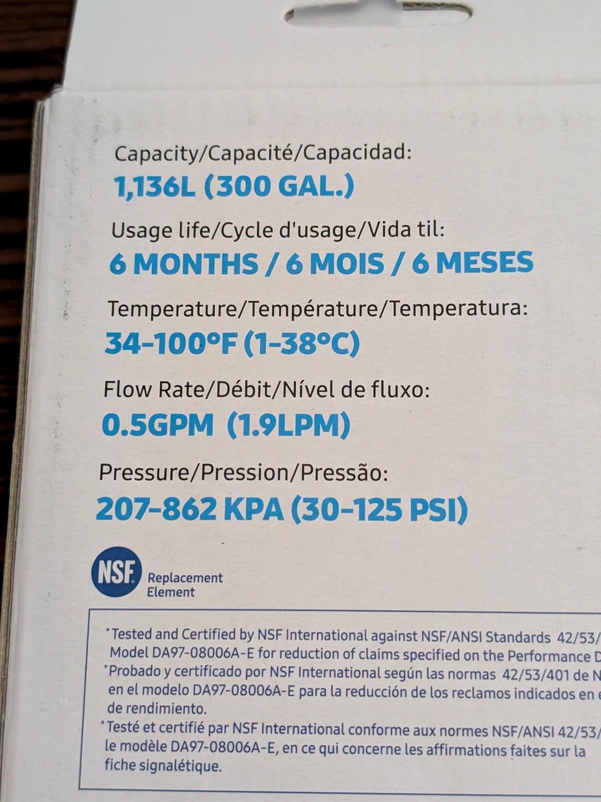 2 PACK Genuine Samsung DA29-00020B HAF-CIN/EXP Refrigerator Water Filter NEW