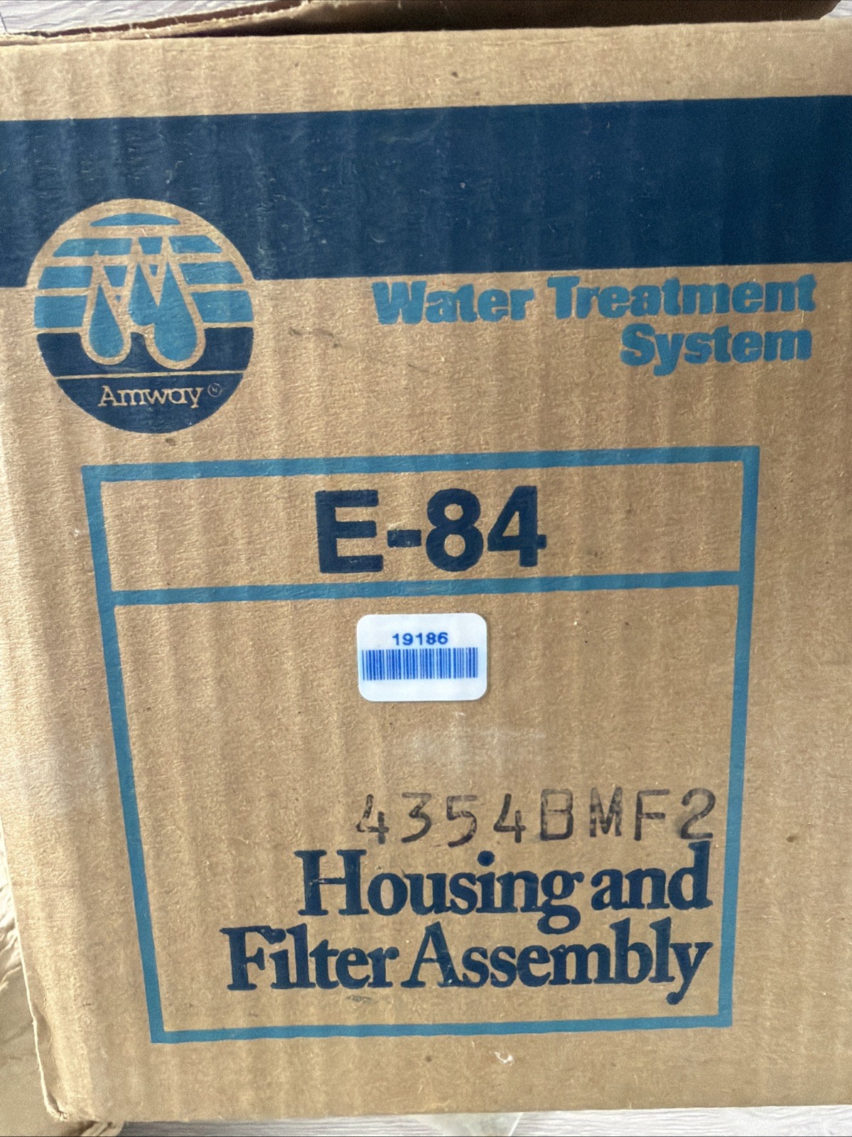 AMWAY E-84 Water Filter Treatment System