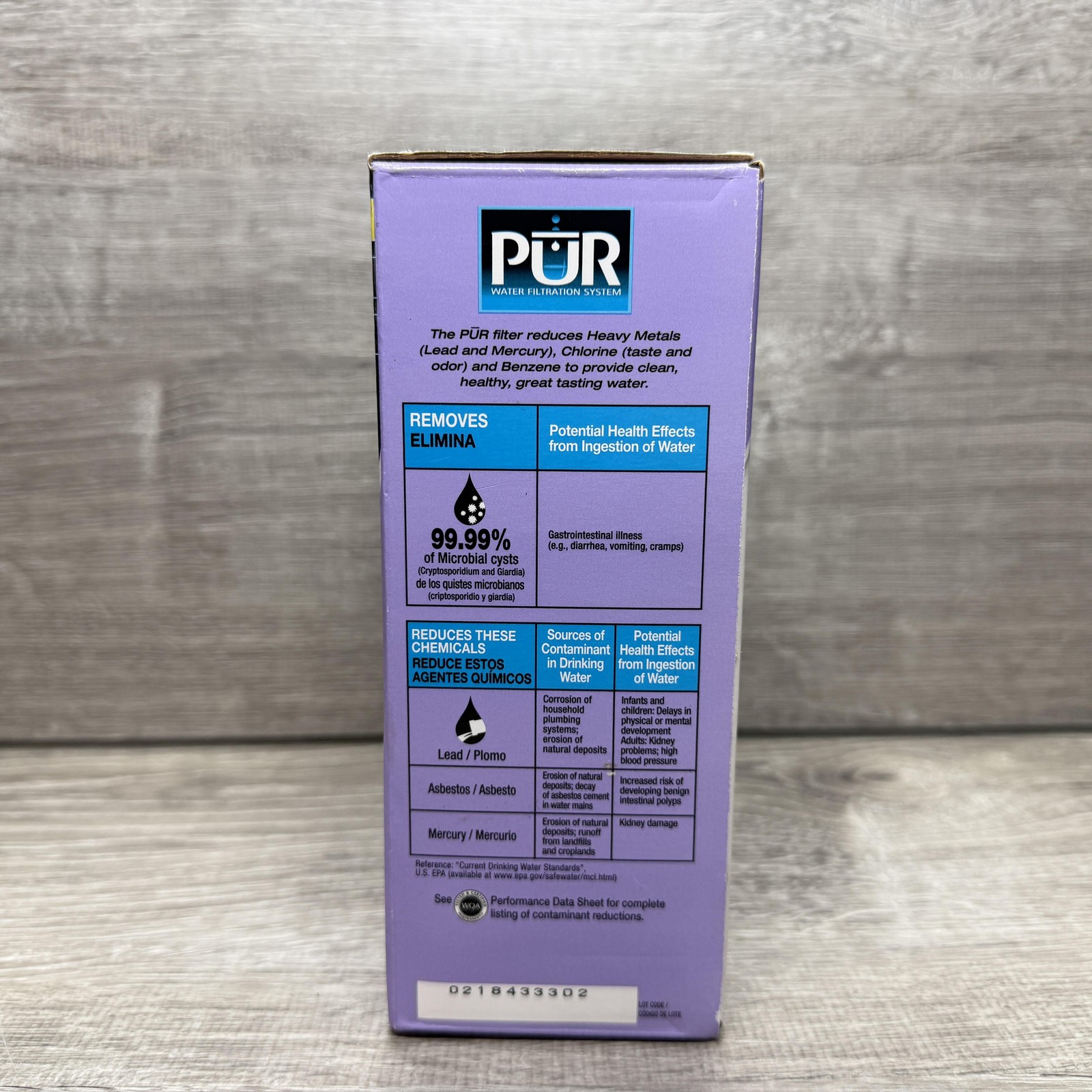 PUR FM-3333B Faucet Mount Water Filter 2 Stage System White 1 Filter Unit