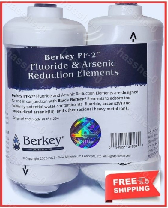 Berkey PF-2 Fluoride Water Filters for Berkey Systems-New Sealed Box