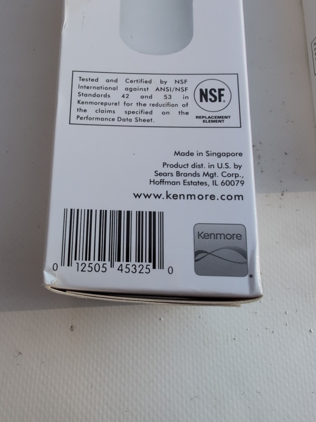*2 Pack* Kenmore Replacement Water Filter. Model 46-9999. New In The Box. 2 Incl