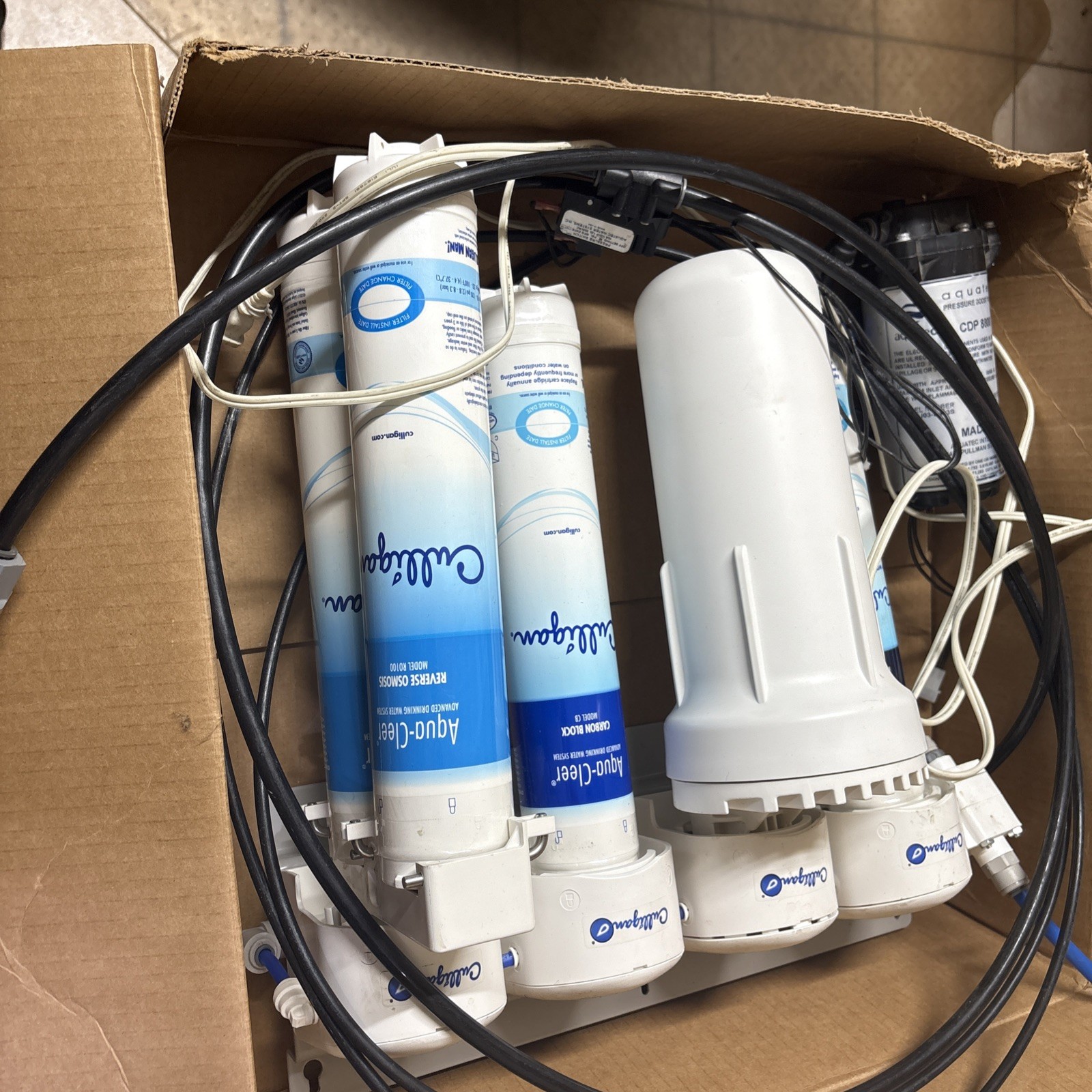 Culligan LC-200 Reverse Osmosis Residential/Commercial System With Boost Pump