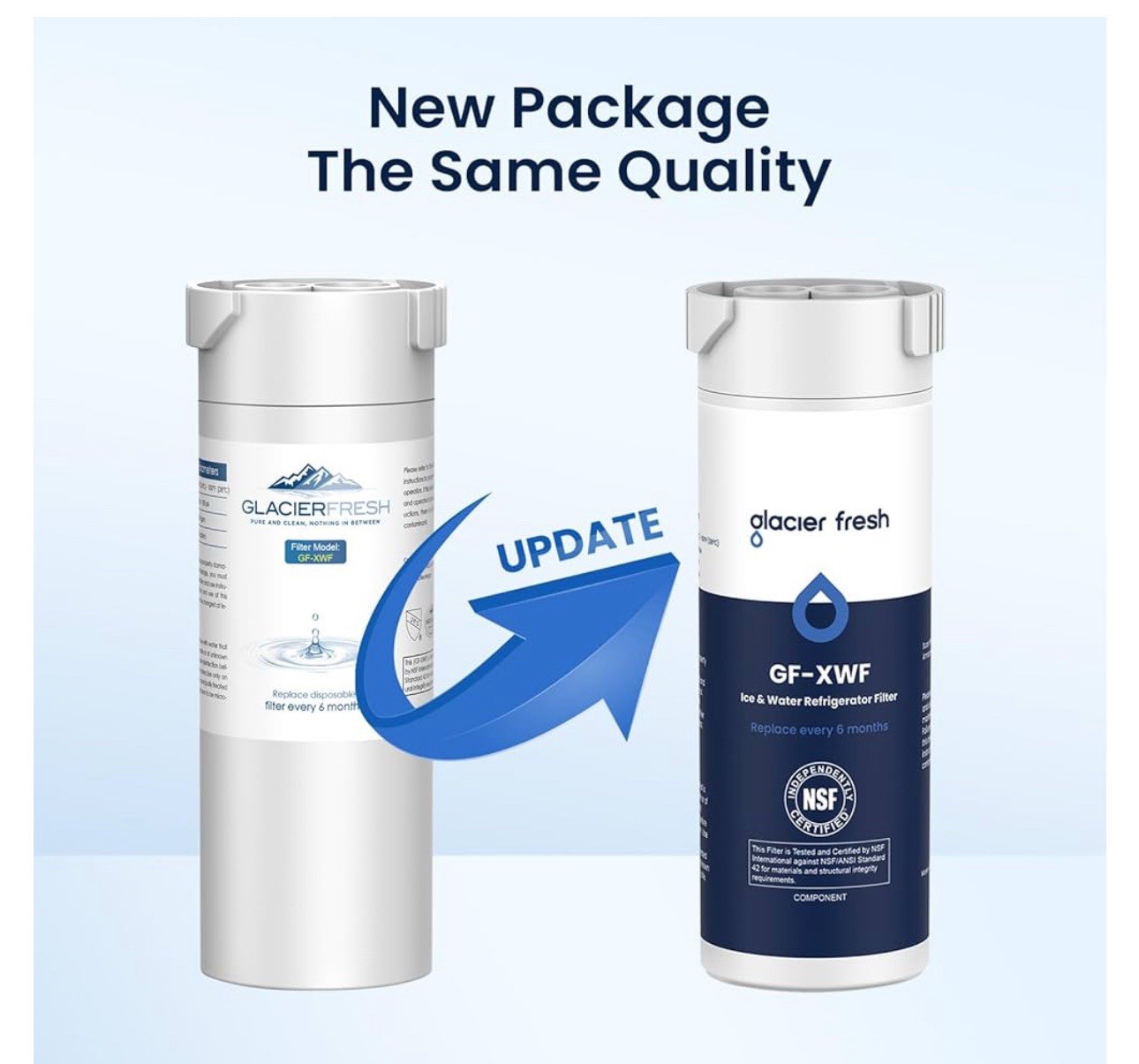 XWF Replacement for GE XWF Refrigerator Water Filter Pack of 3 (Not XWFE)