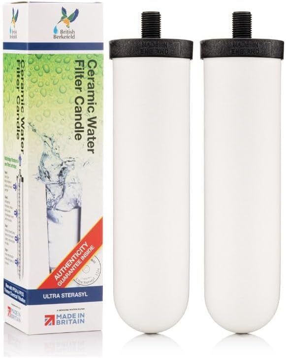 NSF/ANSI 42, 53 AND 401 Certified Ceramic Water Filters Fits All Berkey Systems