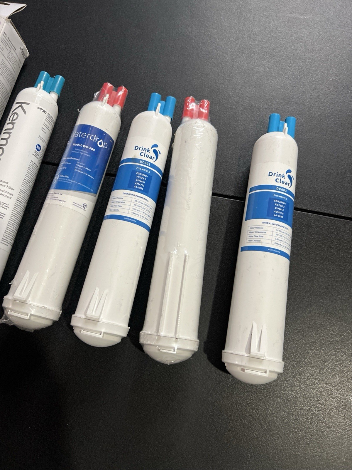 4609083 9083 9020 9030 Replacement Refrigerator Water Filter Fit Kenmore 5 Pack