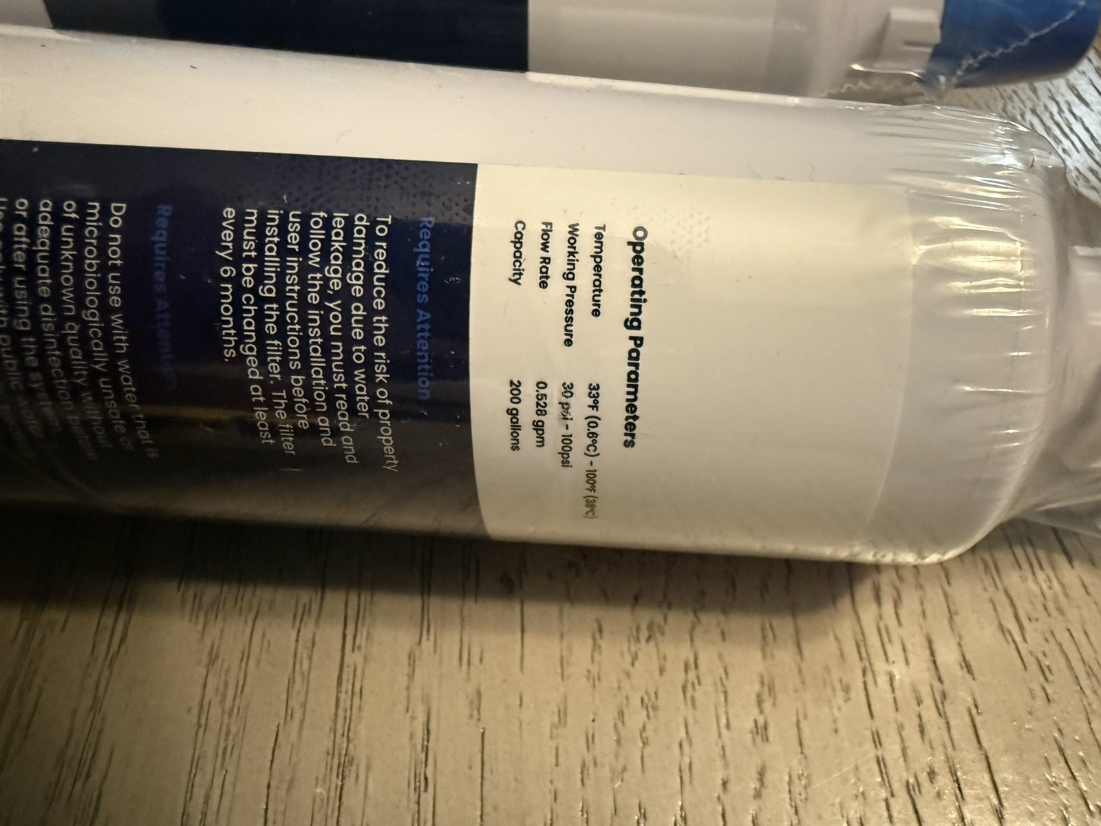 Glacier Fresh 3 pk GF-ZERO Water Filter Replacement for 4204490 New/Sealed