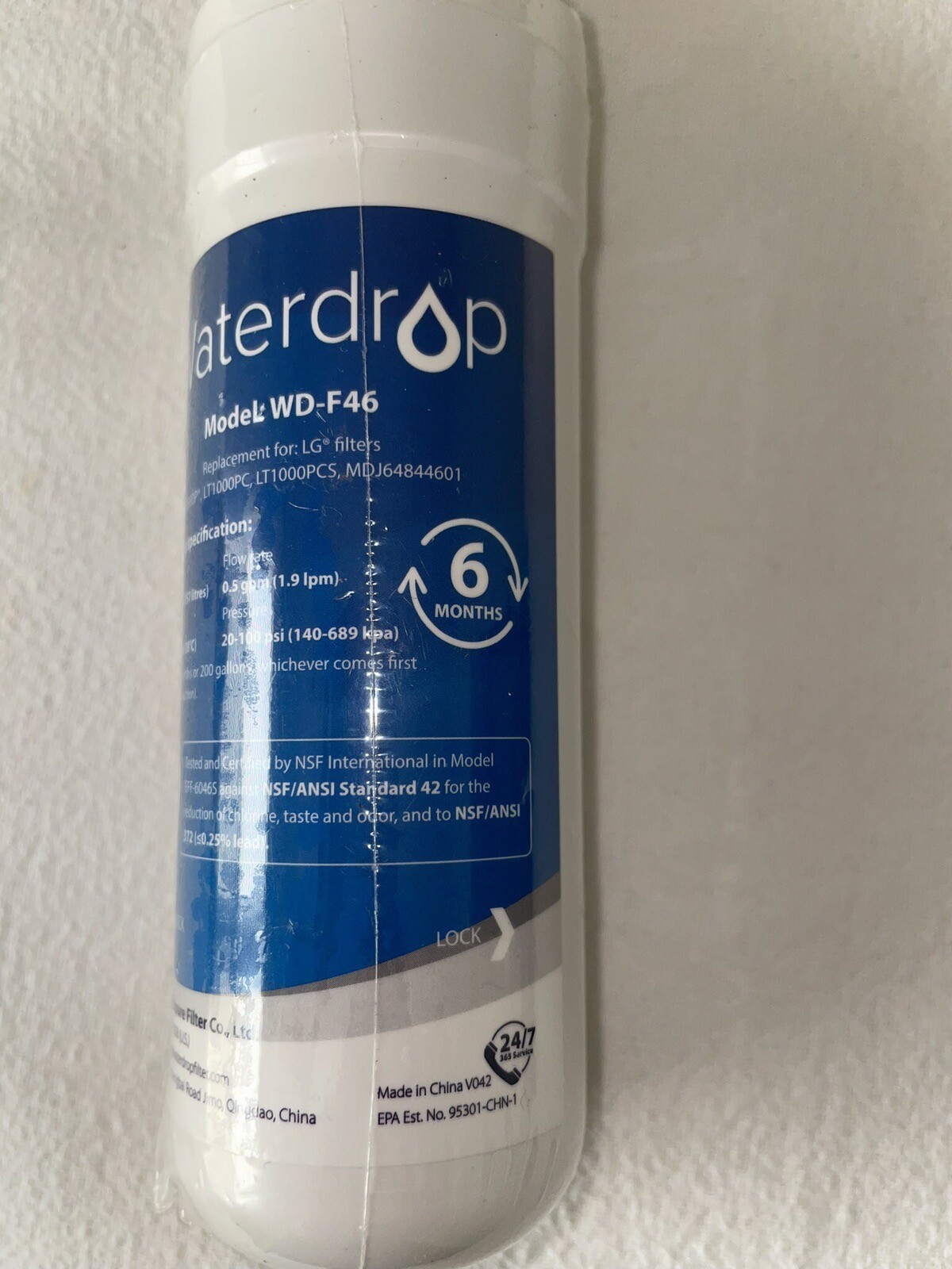Waterdrop Water Filter – WD-F46