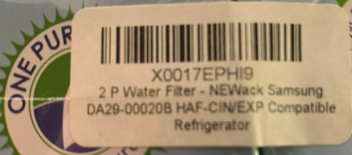 Samsung Refrigerator Water Filter Set New Fits Kenmore See Description for list