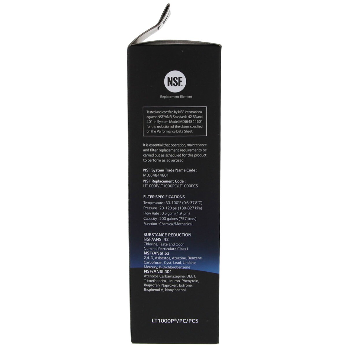 LG LT1000P Refrigerator Water Filter
