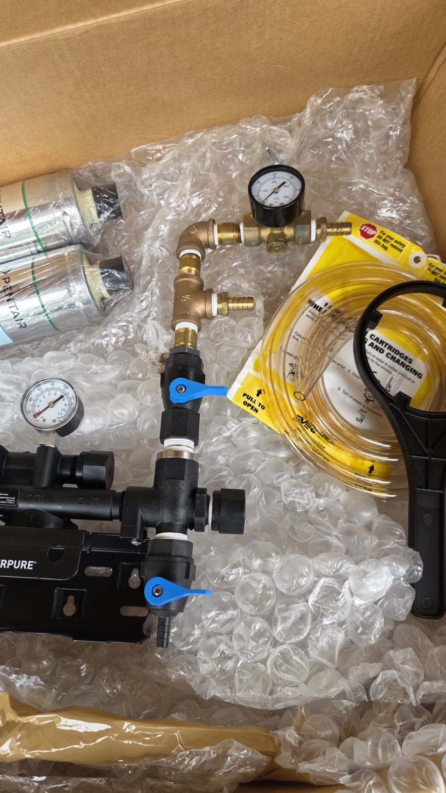 Pentair Everpure commercial water filtration system