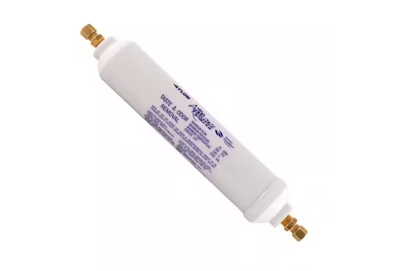 EZ-FLO 60461N In-Line Water Filter for Taste and Odor, 10″ Length, White