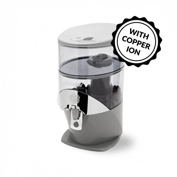 Nikken PiMag Waterfall Gravity Water Filter System Alkaline BPA Free #13681 NEW⚡