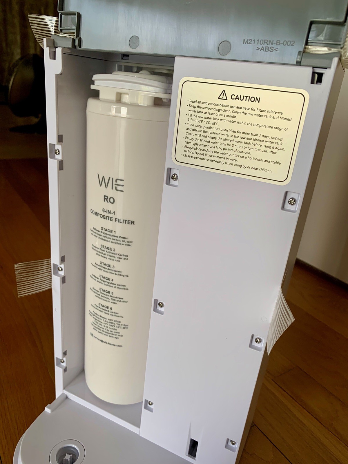 WIE Reverse Osmosis Water Filter Countertop, 7 Stage, UV, NSF/ANSI 58 Tested