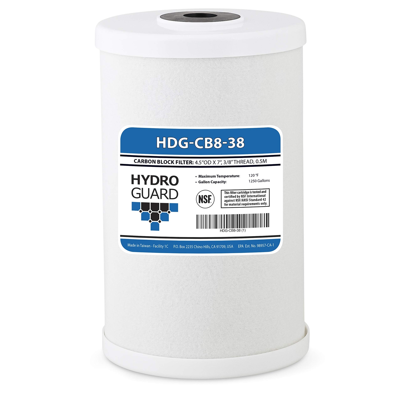 Hydro Guard CB8 Amway E84 A101 E-9225 Compatible Carbon Block Water Filter