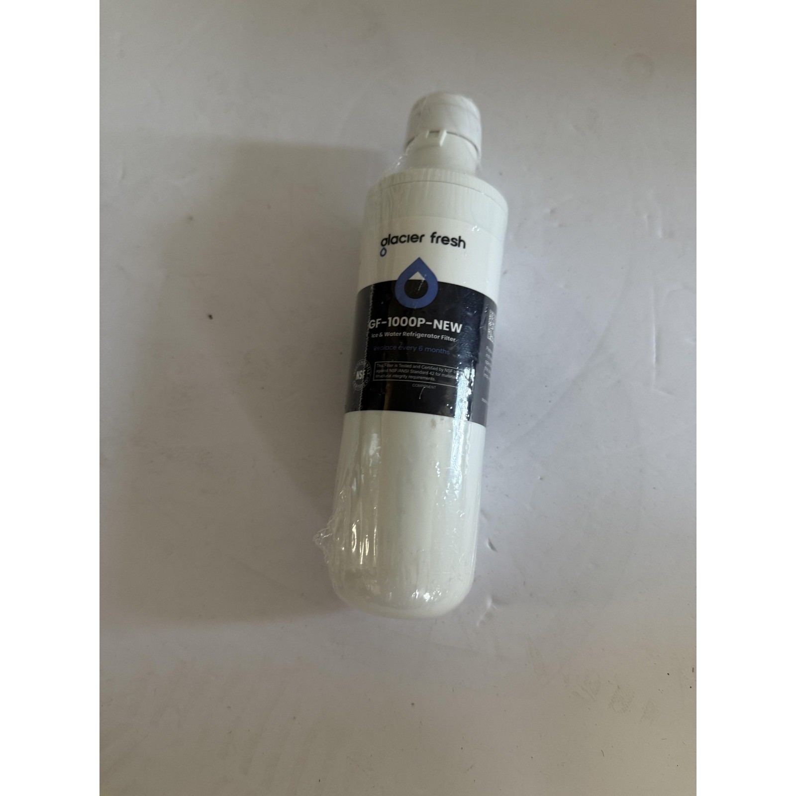 Glacier Fresh Refrigerator Filter For Samsung Aquarius Model GCF-1000P NEW White
