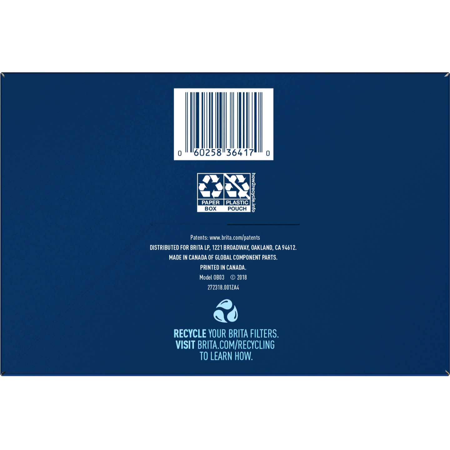Brita Standard Pitcher Filters, Value 6-Pack for Pitcher Replacement Filter