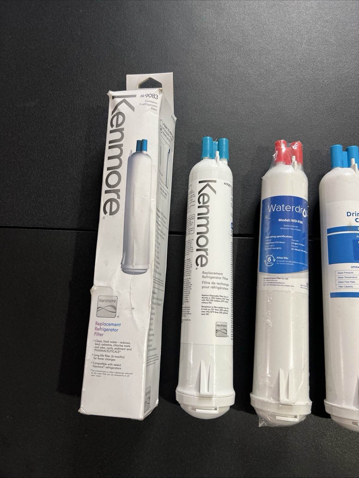 4609083 9083 9020 9030 Replacement Refrigerator Water Filter Fit Kenmore 5 Pack