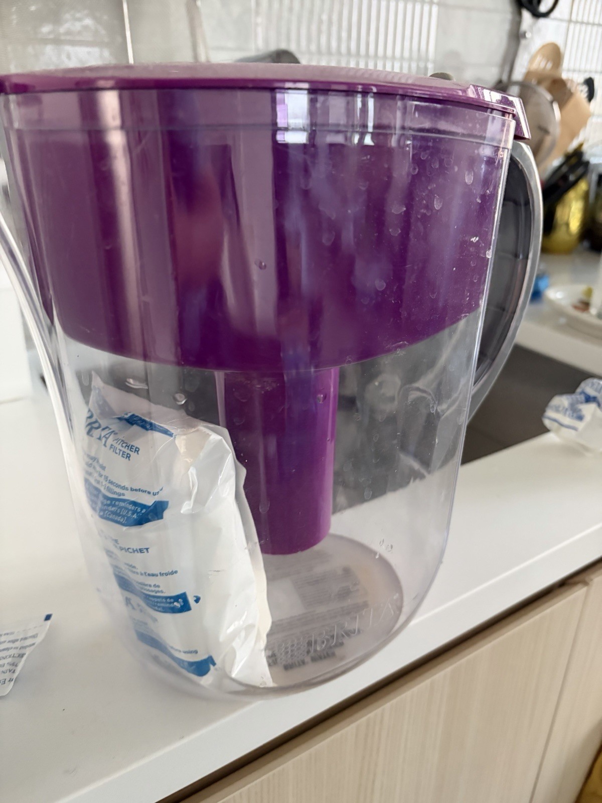 Brita Water Filter Pitcher 10 Cup – purple