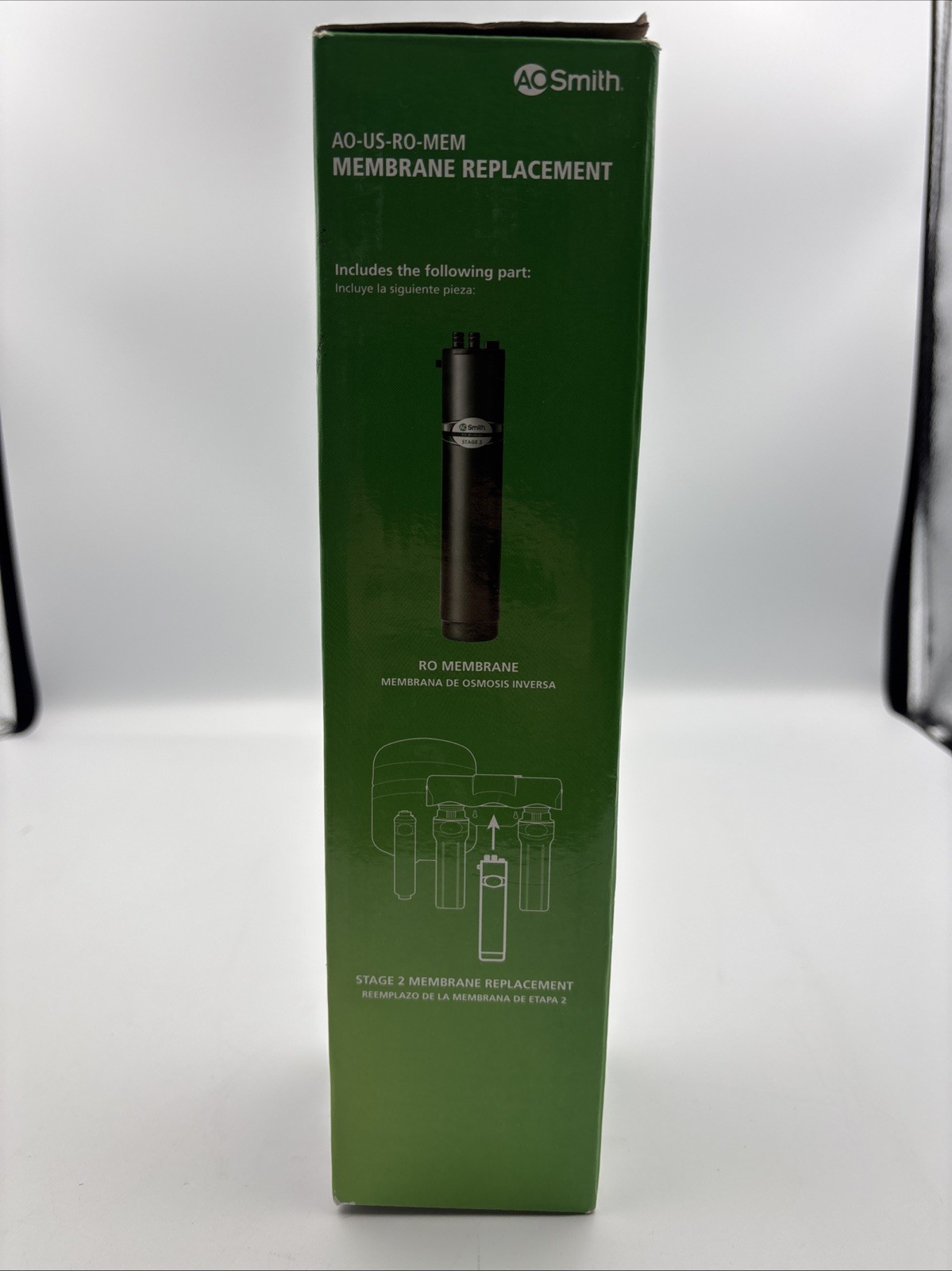AO Smith AO-US-RO-MEM Membrane Stage 2 Replacement Water Filter New Open Box