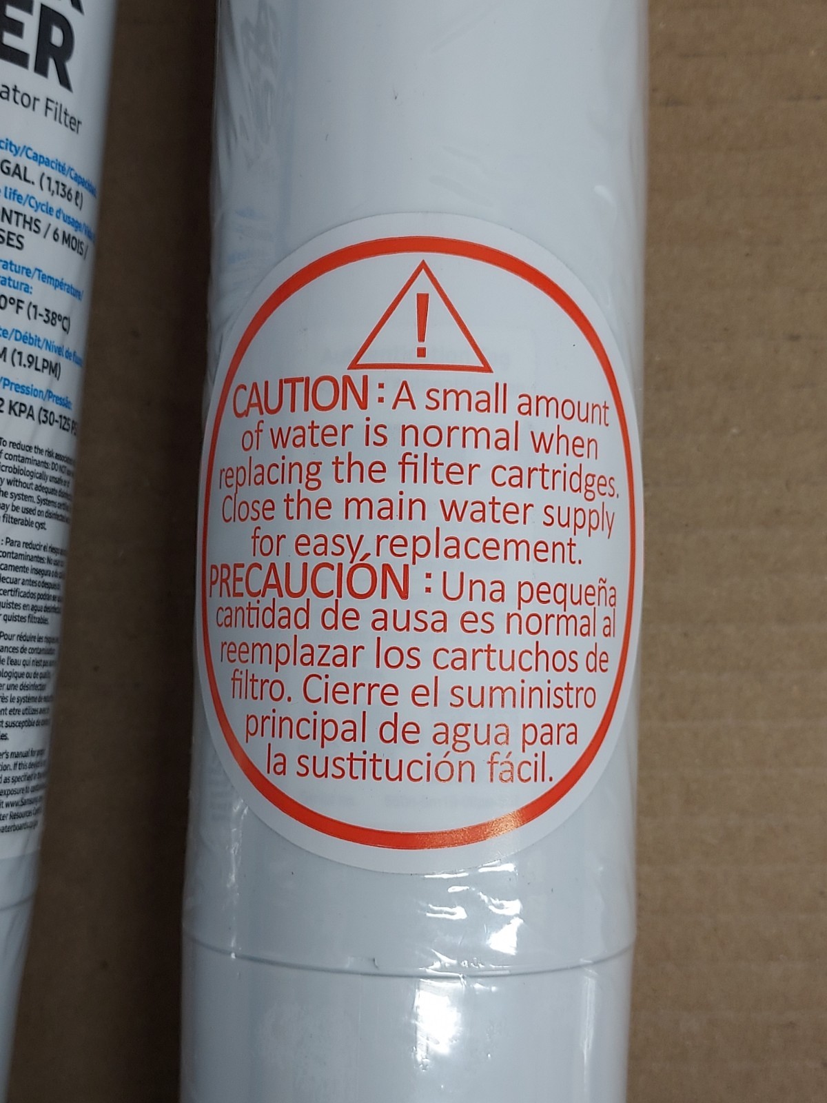 Samsung Refrigerator Water Filter 2pk HAF-CIN/EXP DA29-00020B DA97-08006A-E