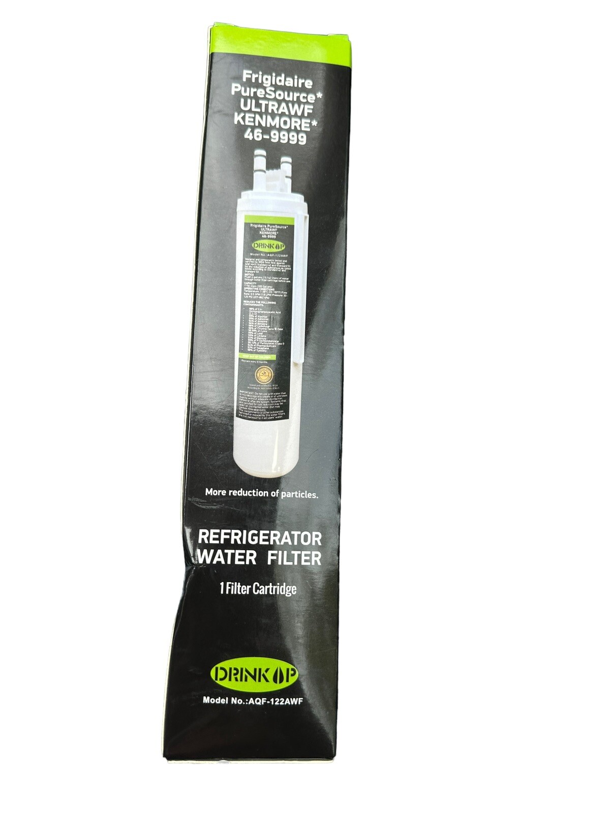 1 PACK Water Filter Frigidaire PureSource ULTRAWF Kenmore 46-9999 AQF-122AWF